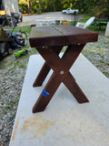Small Wooden Side Table/ Bench