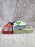 Lot of Wooden House Figurines