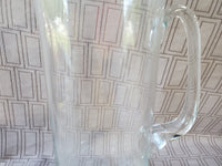 Tiffany & Co. Glass Martini Pitcher