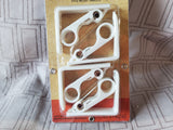Just Grillin' Set of 4 Adjustable Spring Loaded Tablecloth Clamps UNOPENED