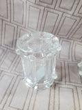Shannon Crystal Drum Salt and Pepper Shaker Set