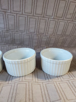 Set of 4 Crate & Barrel Ramekins