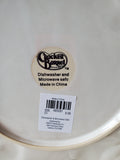 Set of 4 Cracker Barrel Stoneware Beach Themed Dinner Plates