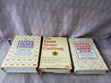 Lot of Fannie Farmer Cookbooks