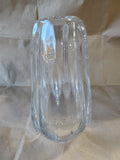 Etched Crystal Vase