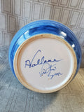 Signed Hand Painted Pottery Pitcher