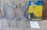 Walthers Cornerstone Series HO Scale Van Dyke Farm Windmill Construction Kit UNUSED