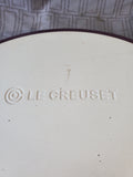 Le Creuset Mauve Stoneware Oblong Covered Casserole Dish