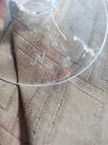 Set of 5 Signed Crystal Wine Goblets