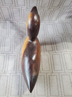 (A) Carved Wood Duck Figurine