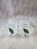 Shannon Crystal Drum Salt and Pepper Shaker Set
