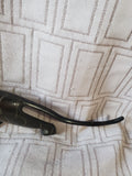 Hand Carved Horn Panter Figurine