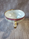 Pink Lusterware Teacup and Saucer Set