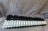 Dixon 30 Key Glockenspiel Bell Set/Xylophone with Carry Case