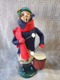 Signed Byers' Choice Carolers Drummer Boy Figurine