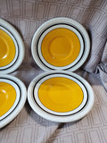 Set of 8 Mondovi Richard-Ginori Saucers