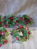 Set of 11 Beaded Napkin Rings