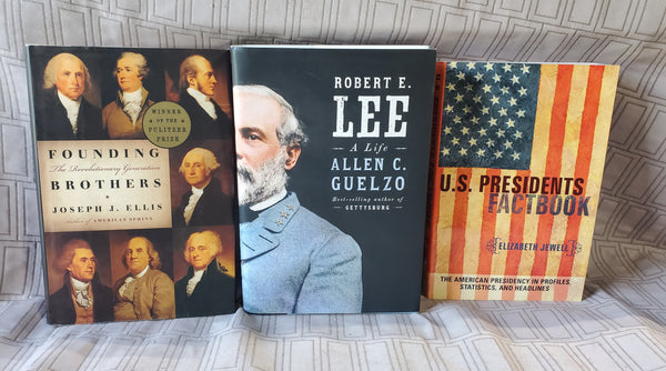 Lot of Assorted American Historical Figures Books