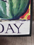Nancy Thomas Small "Friday" Plaque (A)