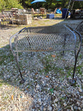 Black Metal Outdoor Side Table