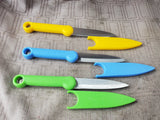 Set of 3 Progressive Multi-Colored Paring Knives