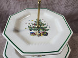 Nikko Christmas Time Two Tier Tray