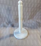 Carved Stone Paper Towel Holder