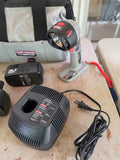 Craftsman 19.2v Drill, Flashlight,  Charger, Two Batteries and Carry Bag