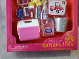 Our Generation "Shiny & New Car Wash" Doll Play Set UNOPENED