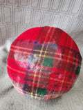 Small Plaid Fabric Pumpkin