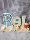 Beach Themed "Relax" Sign