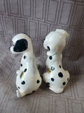 Pair of Walt Disney Productions Ceramic Lenny and Penny Dalmation Figurine