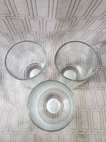Set of 3 Colonial Williamsburg Golden Horseshoe Golf Club Whiskey Glasses
