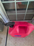 Plastic 5 Gal Gas Can, Empty