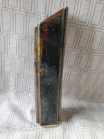 Signed Robin Cage Brown Glazed Pottery Vase