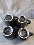 Set of 4 Bass Pro Shop Bear Silhouette Coffee Mugs