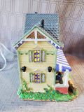 Coventry Cove "Cupcake Cottage" Lighted Building Figurine WORKS