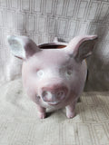 Garden Shoppe Ceramic Pig Planter