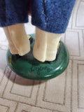 Signed Byers' Choice Carolers CW "Colonial Boy with Slingshot" Figurine