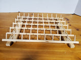 June Tailor Small Wooden 60 Spool Thread Rack