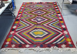 Anatolian Style Geometric Pattern Rug