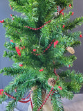 Lighted Tabletop Christmas Tree Works