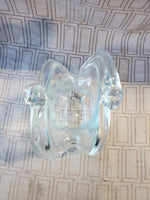 Vintage Art Glass Coin Purse Vase
