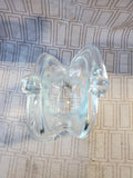 Vintage Art Glass Coin Purse Vase