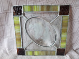 Stained Glass Butterfly Panel
