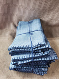 Set of 12 Pier 1 Imports Blue Napkins