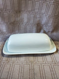 White Ceramic Butter Dish
