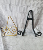 Pair of Metal Display Easels