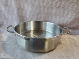 Stainless Steel Double Handled Pan MISSING LID