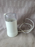 Mr. Coffee White Coffee Grinder WORKS